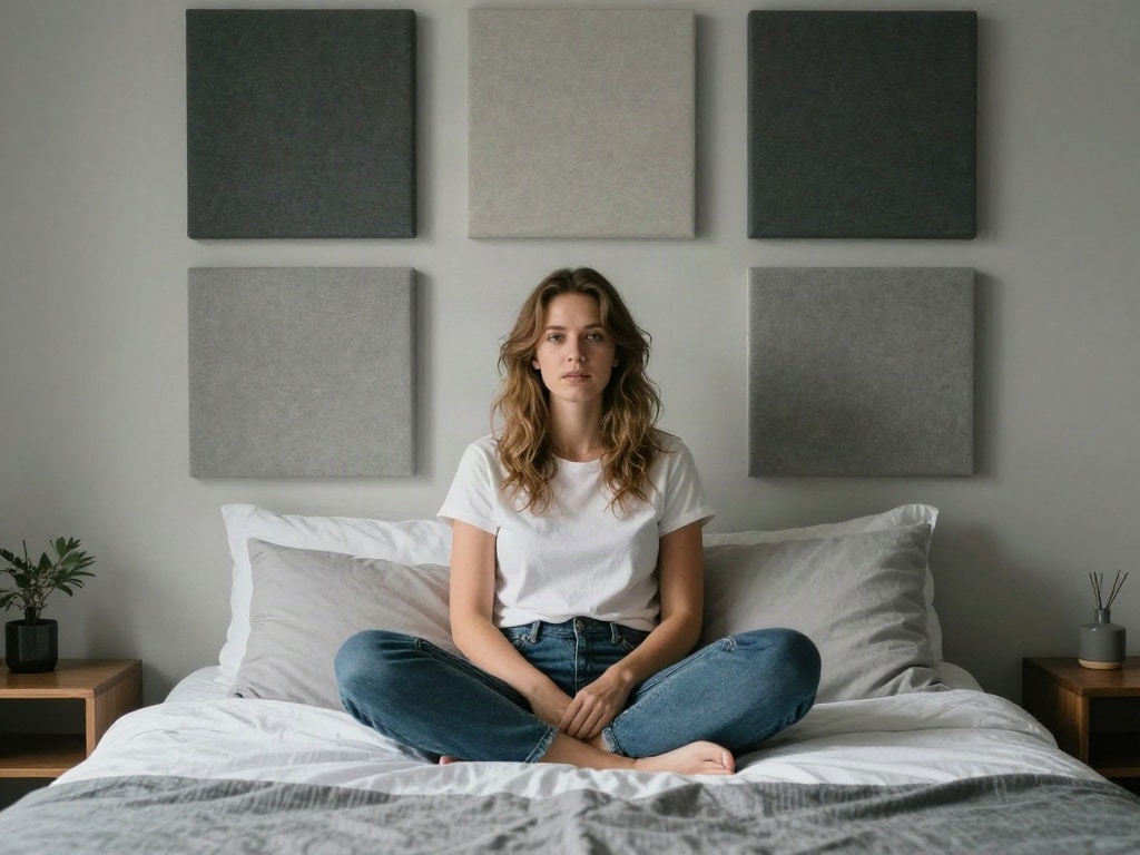 Akustikpaneele Schlafzimmer