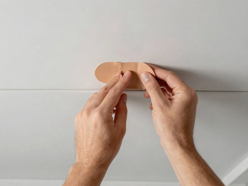 Deckenplatten befestigen