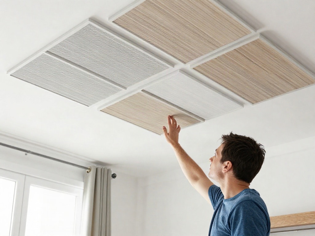 Deckenplatten Schlafzimmer