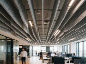 PET Akustikplatten Decke