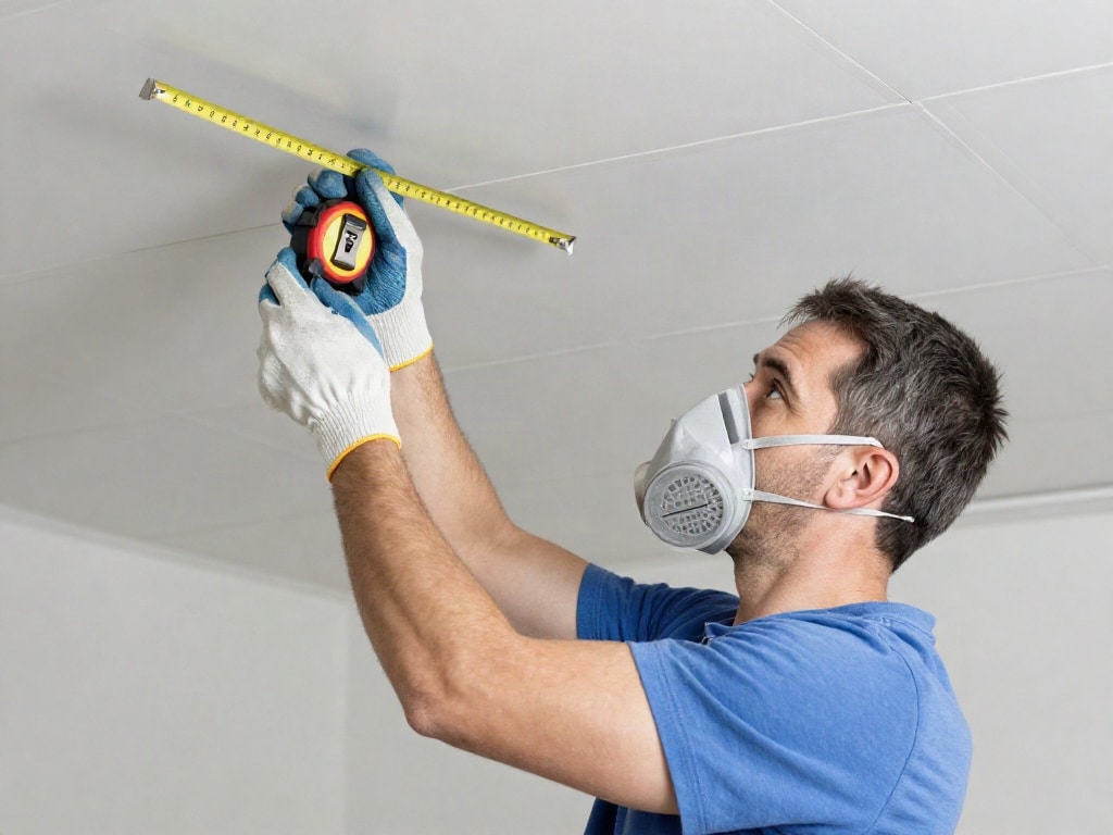 Rasterdecke Platten austauschen